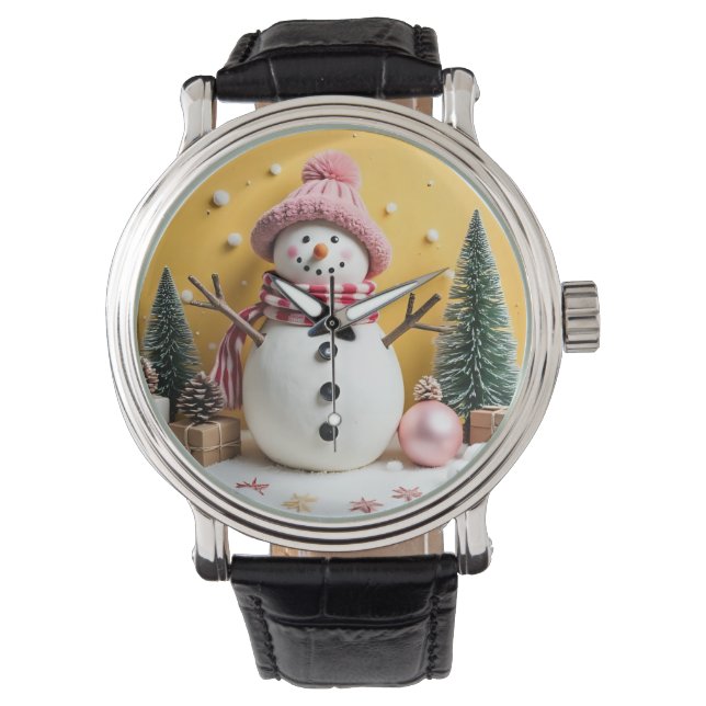 Montre Pastel Christmas - eWatch Watch (devant)