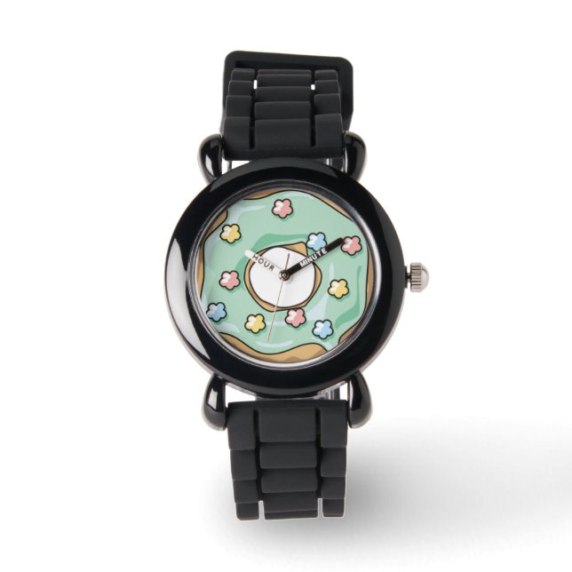 Montre Pastel Floral Donut (Recto)