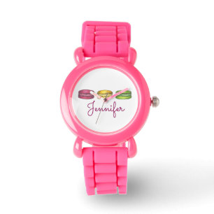 Montre Pastel French Macaron Boulangerie Pâtisserie Cooki