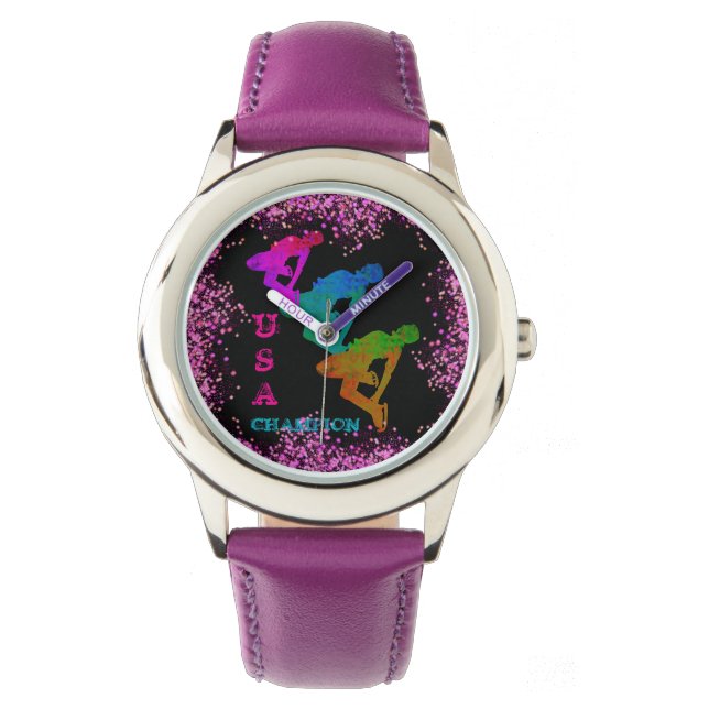 MONTRE PATINAGE OLYMPIQUE  (devant)