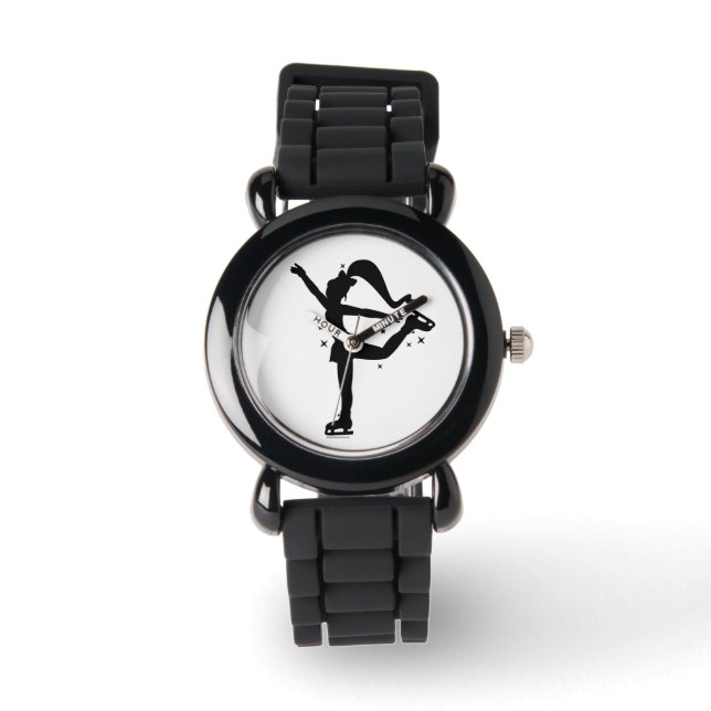 Montre Patinage sur glace en Silhouette (Recto)