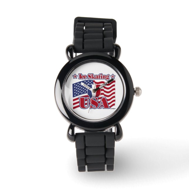 Montre Patinage sur glace USA (Recto)