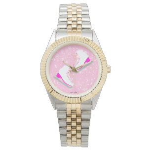 Montre Patins de glace rose jolie figure Pretty Skater