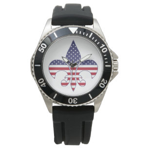 Montre Patriotic American Flag