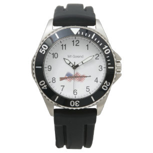 Montre Patriotique américain 2ÈME GUERRE MONDIALE Rifle