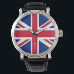 Montre patriotique avec drapeau du Royaume-Uni<br><div class="desc">Ajoutez une touche de fierté britannique à votre poignet avec notre montre à main exclusive avec le drapeau du Royaume-Uni ! Réalisée avec une attention minutieuse aux détails, cette montre à main est plus qu’un simple accessoire horloger, c’est une célébration du riche patrimoine et de la fierté culturelle du Royaume-Uni....</div>