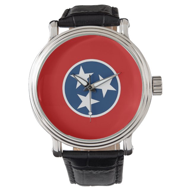 Montre patriotique avec Drapeau du Tennessee (devant)