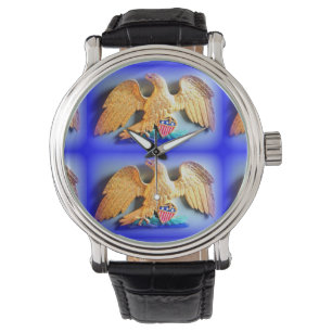 montre patriotique d'aigle