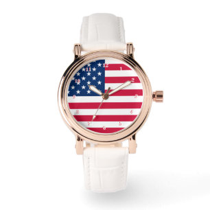 Montre Patriotique Drapeau Américain
