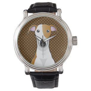 Montre Patrouilles de dessin de chien gris