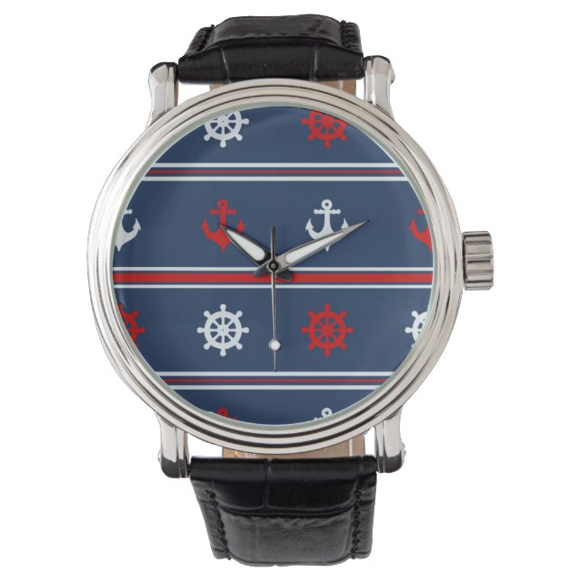 Montre Patters bleus (devant)