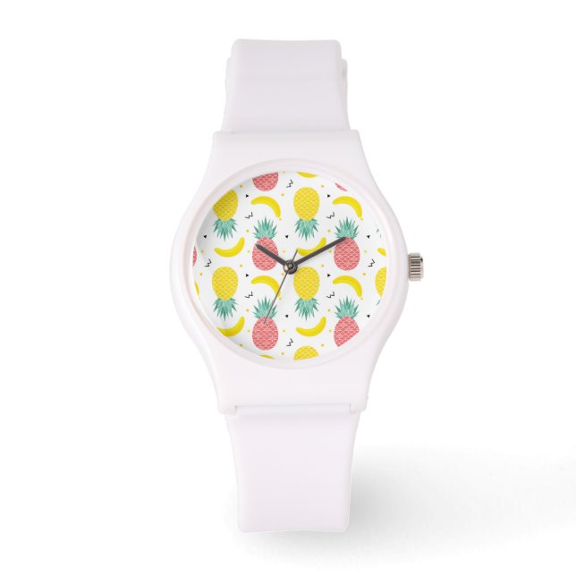 Montre Patters de Colorful Tropical Fruit (Recto)