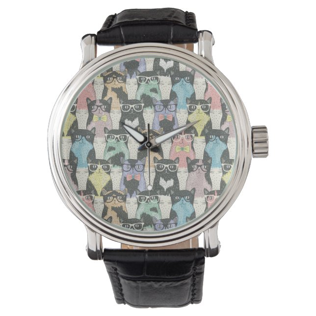 Montre Patters de Hipster Cute (devant)