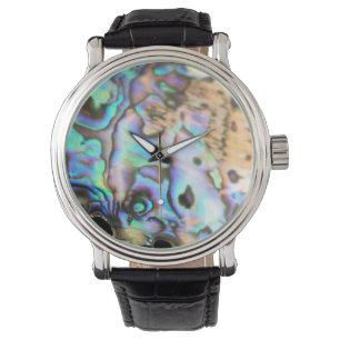 Montre Paua abalone belle coquille de kiwiana