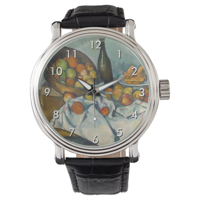 Montre Paul Cezanne - Le panier des pommes (devant)