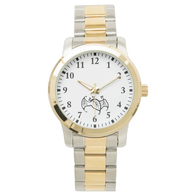 Montre paulownia en forme de chaume (devant)