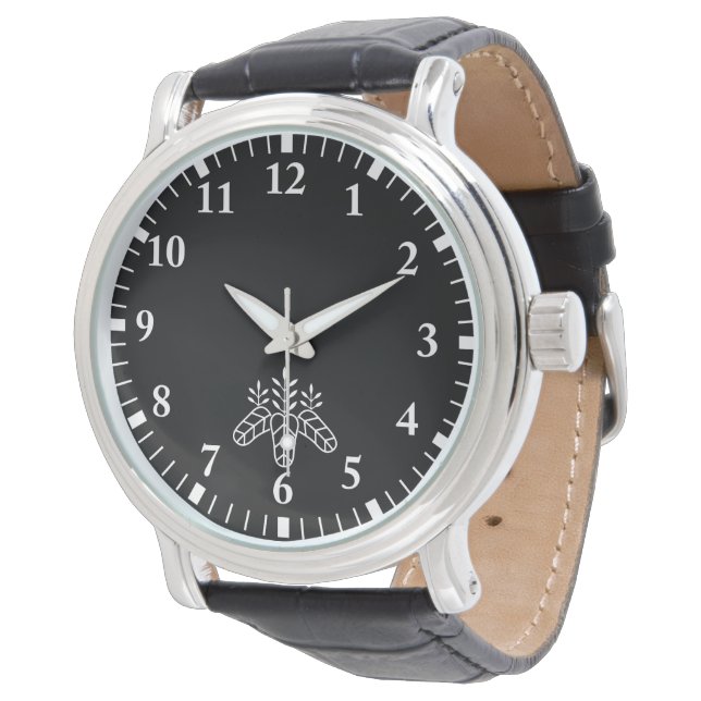 Montre Paulownia taiko (Incliné)