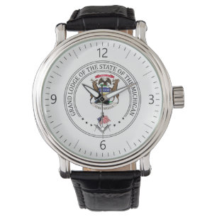 Montre Pavillon de franc-maçonnerie de l'état du Michigan