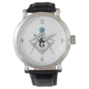 Montre Pavillon franc-maçonnerie de l'état du Dakota du N