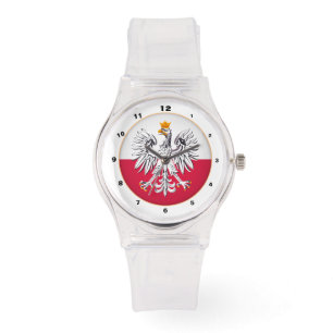 Montre Pavillon polonais & Aigle, Pologne mode tendance /