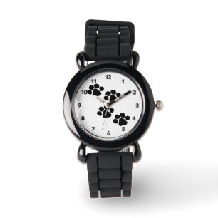 Montre Paw Prints pour les animaux