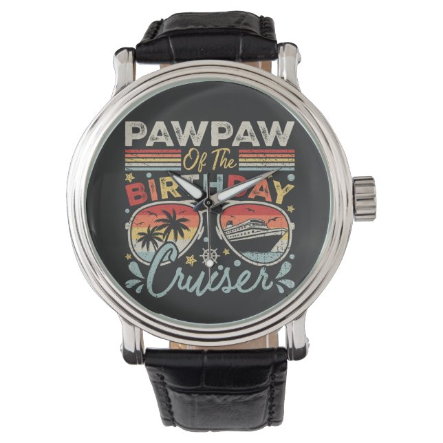 Montre Pawpaw of the Birthday Cruiser Vacation Vintage (devant)