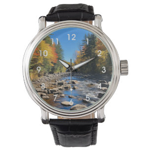 Montre Paysage coloré de la Nouvelle-Angleterre, automne,
