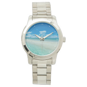 Montre Paysage marin tropical bleu, Palaos