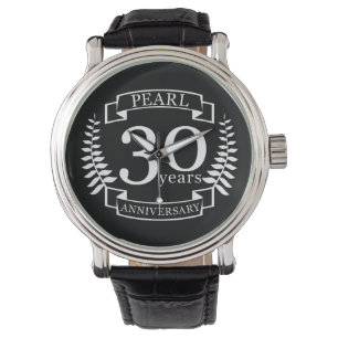 Montre Pearl 30e anniversaire du mariage 30 ans
