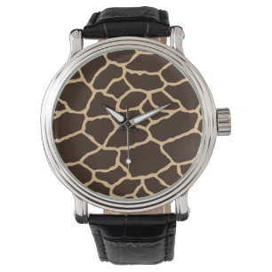 Montre Peau de girafe Regarder