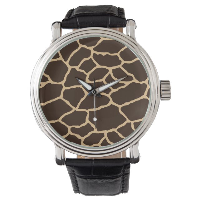 Montre Peaux de girafe | Regarder (devant)