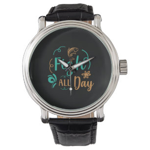 Montre Pêche Art Fish Toute la journée