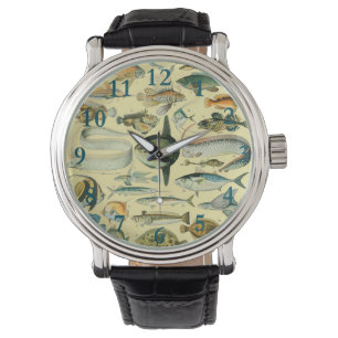 Montre Pêche scientifique vintage