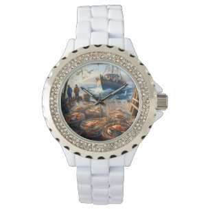 Montre Pêcheurs à la Twilight ramassant des crabes