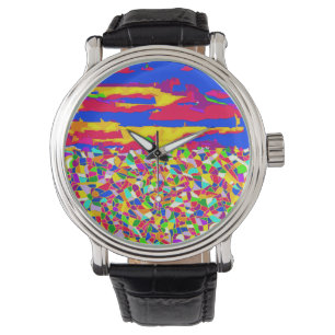 Montre Peinture à l'huile de transcendance Abstraite