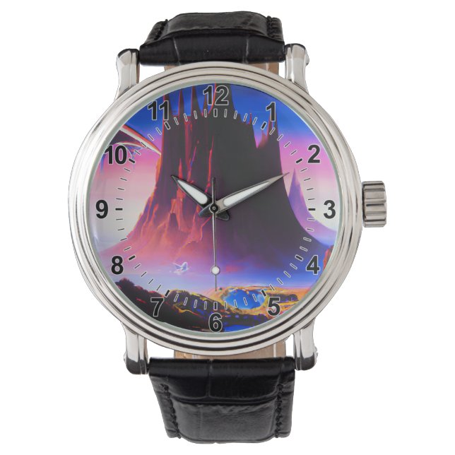 Montre Peinture à l'huile Dream World (devant)