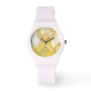 Montre Peinture abstraite moderne sur le papier journal