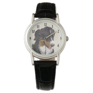 Montre Peinture bernoise de chien de montagne - Art origi