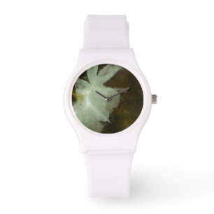 Montre Peinture d'art impressionniste de la jonquille bla