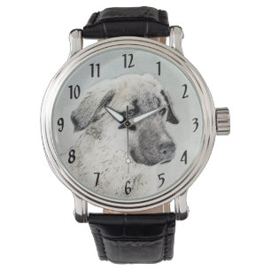 Montre Peinture de berger anatolienne - Art original de c