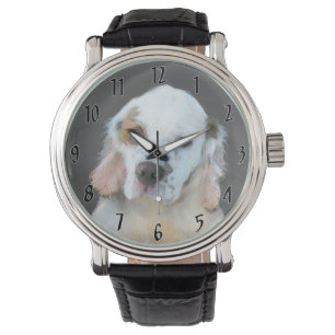 Montre Peinture de chiot en espagne - Chien d'origine