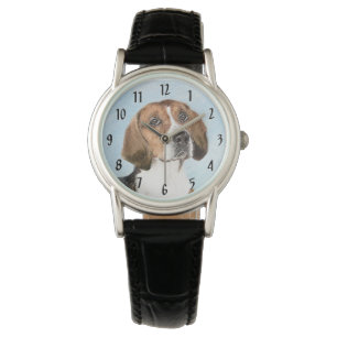 Montre Peinture de Foxhound Anglais - Jolie illustration 