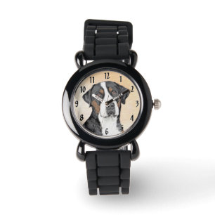 Montre Peinture de Grand Bouvier Suisse - Œuvre Originale