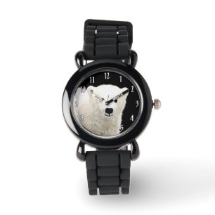 Montre Peinture de l'ours polaire - Oiginal Wildlife Art