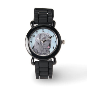 Montre Peinture de Mastiff Néapolitan - Art de Chien Orig