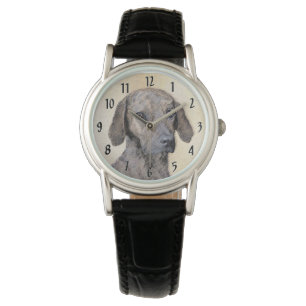 Montre Peinture de Plott - Art original de chien mignon