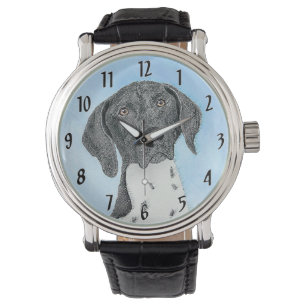 Montre Peinture de Pointer allemand à poil court - Art ca