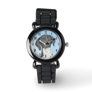 Montre Peinture de Pointer allemand à poil court - Art ca