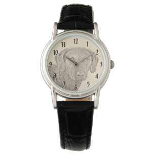 Montre Peinture de Retriever de la Baie de Chesapeake Art