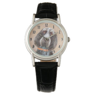 Montre Peinture de Spinone Italiano - Joli Art Original d
